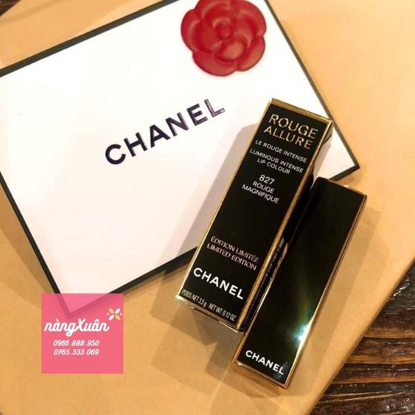 Review Chanel Rouge Allure Luminous Intense cam tươi