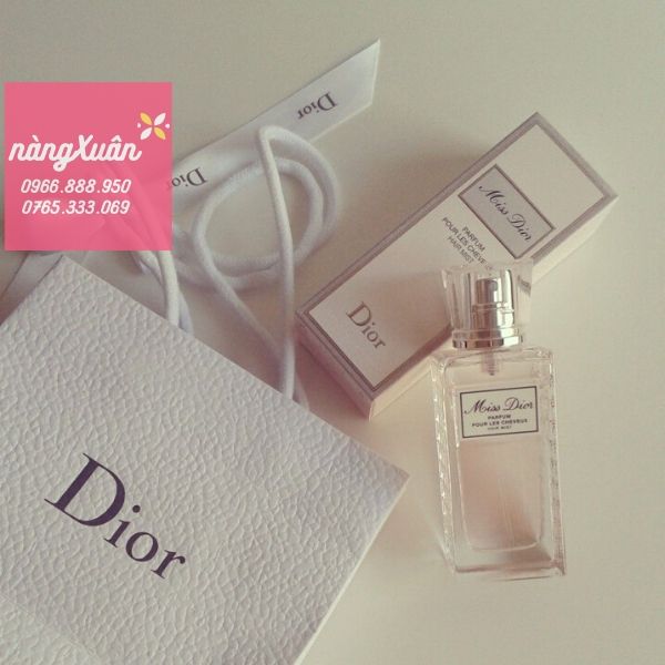 Nước Hoa Cho Tóc Miss Dior Parfum 30Ml ✿ Nàng Xuân Authentic