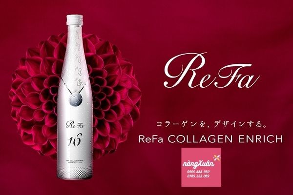 ReFa 16 COLLAGEN ENRICH 480ml Nhật Bản, Collagen refa giá bao nhiêu