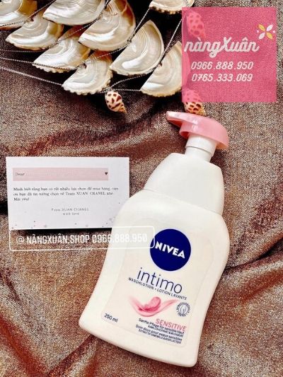 Dung dich ve sinh vung kin Nivea Intimo 