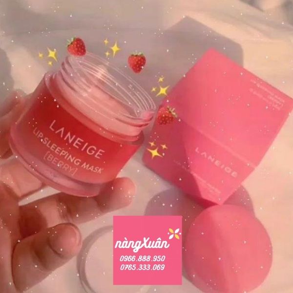 Mặt nạ ngủ môi Laneige Berry Fullsize chính hãng 