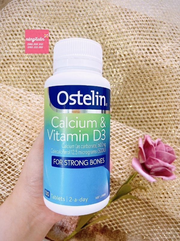 Viên uống Ostelin bổ sung vitamin D3 chính hãng