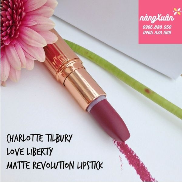 Charlotte Tilbury Lipsticks chứa thành phần an toàn cho môi