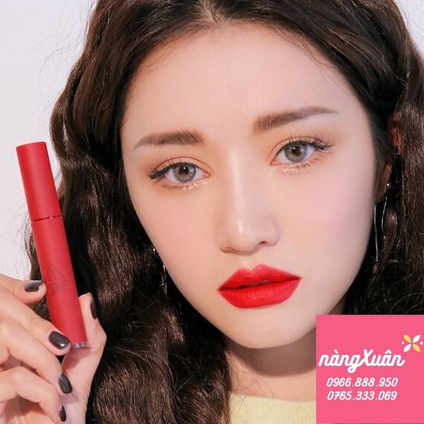 Son kem 3CE Velvet Lip Tint Best Ever chinh hang 