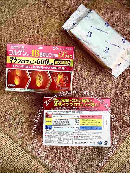 Kowa Korgen Ib (Nhật) điều trị cảm cúm, tăng cường miễn dịch.