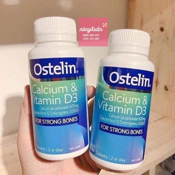 Ostelin Vitamin D và Calcium 130 viên