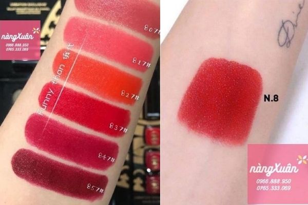 Swatch son Chanel Luminous Intense