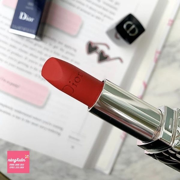 Son Dior Rouge 999 Matte Review
