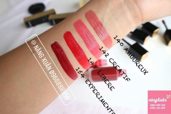 Son CHANEL 148 Libere  Đỏ Ánh Cam  CHANEL Rouge Allure Ink 