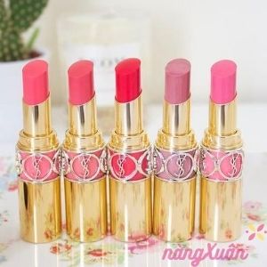 Review son YSL dòng Rouge Volupte Shine – Những mã son hot nhất