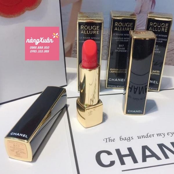chanel rouge allure 817
