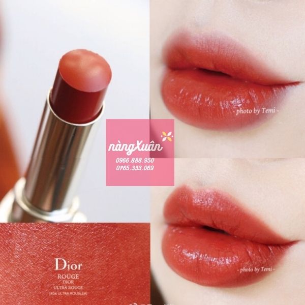 DIOR Ultra Rouge 436 màu cam đất