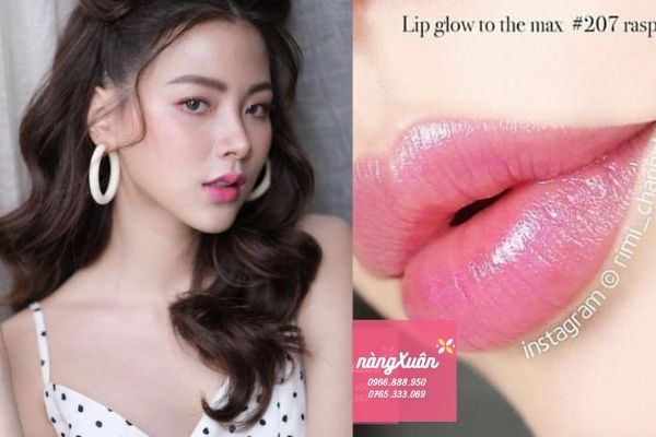 Son dưỡng DIOR 207 Raspberry  Hồng Fuchsia  Nàng Xuân 