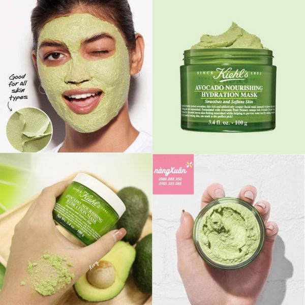 Review mặt cấp ẩm Kiehl's Avocado