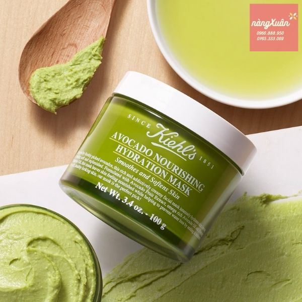 Cảm nhận khi dùng mask bơ cấp ẩm Kiehls chính hãng