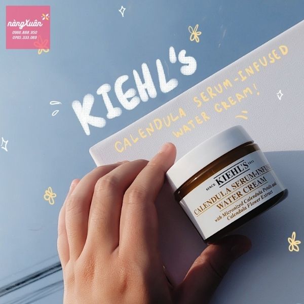 Review Kiehl's Calendula Serurm Infused Water Cream chính hãng 