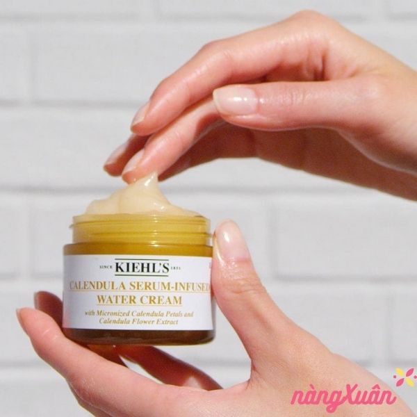 Review kem dưỡng hoa cúc Kiehl’s Calendula Serum Infused Water Cream có thực sự tốt ?