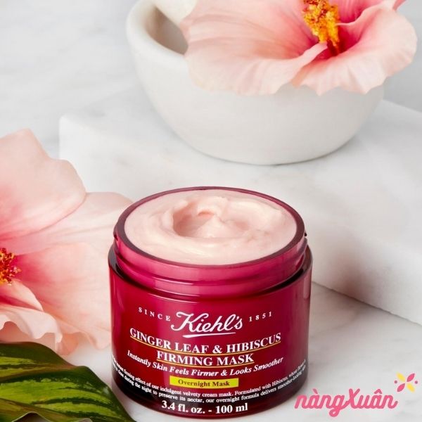 Review mặt nạ ngủ Gừng KIEHL’S Ginger Leaf & Hisbiscus Firming có thực sự chống lão hóa, trẻ hóa da ?