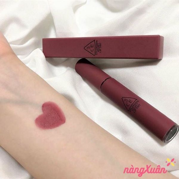 Review son 3CE Velvet Lip Tint có thực sự tốt không ?