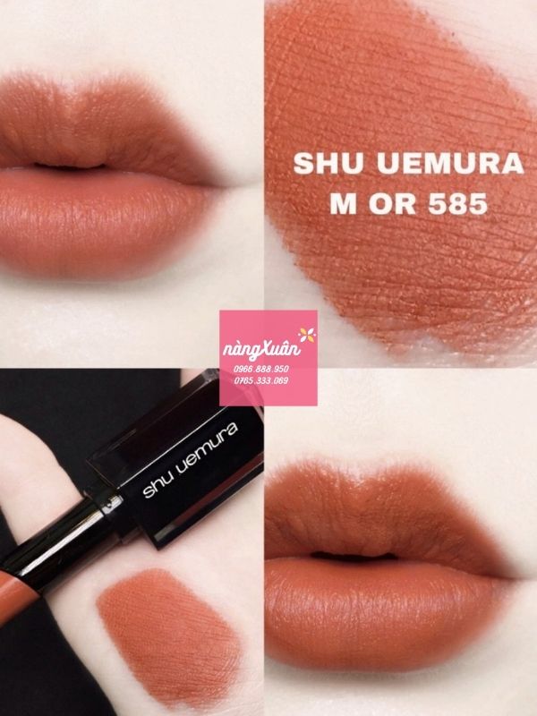 Review son Shu Uemura vỏ đen 585