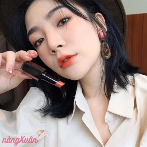 Những Tone Son Cam “xinh yêu” nhất nhà SHU UEMURA Vỏ Đen chính hãng