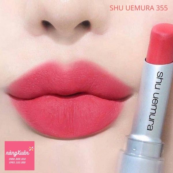 Review son Shu Uemura vỏ trắng 355