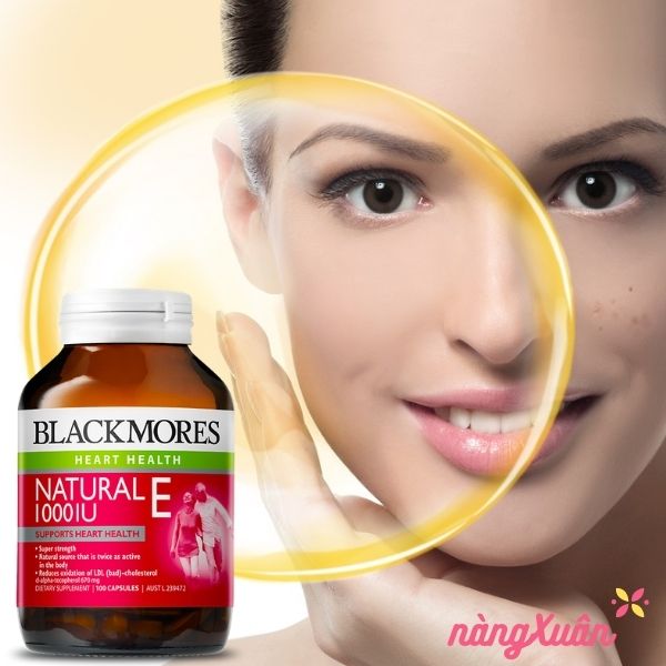 Review Công  dụng “thần kỳ” của Vitamin E BLACKMORES đối với sắc đẹp phái nữ