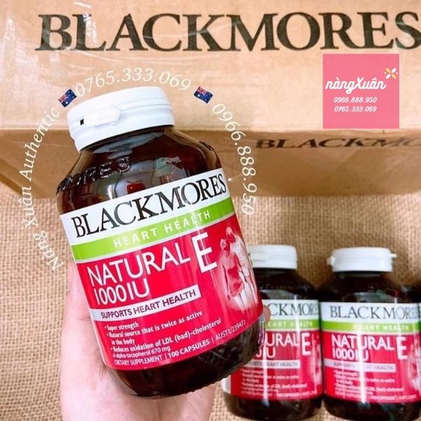 Vitamin E Blackmores 100 Viên