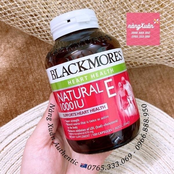 Viên uống bổ sung Vitamin E Blackmores