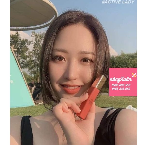 3CE Cloud Lip Tint Active Lady là màu gì 