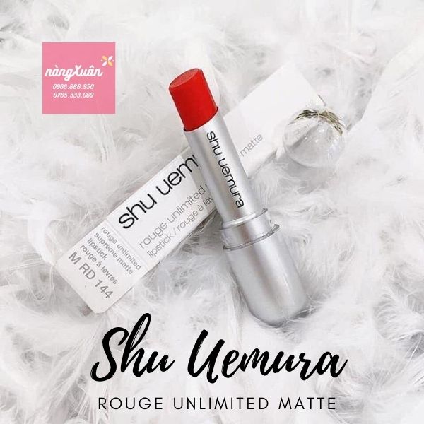 Son Shu Uemura Rouge Unlimited Matte chính hãng