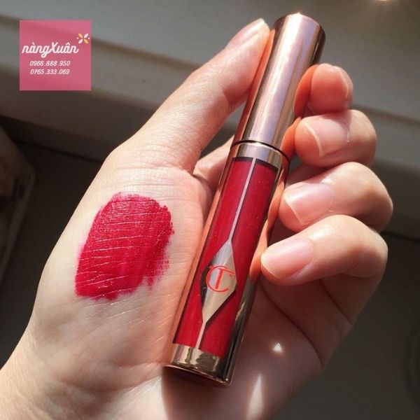 Swatch chất son kem Charlotte Tilbury