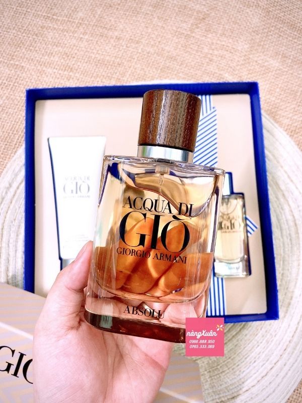 Set nước hoa Giorgio Armani Absolu ❥ Acqua Di Gio chính hãng