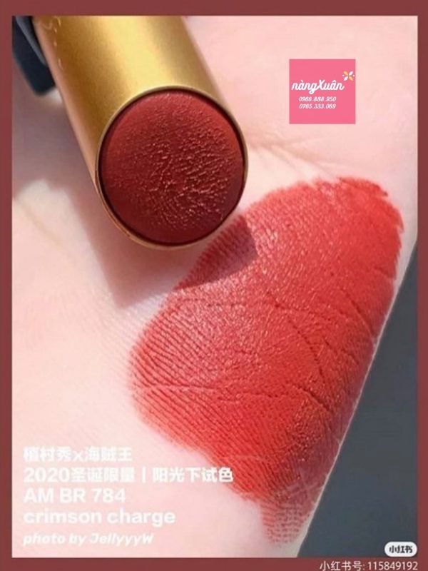 Son SHU UEMURA limited BR784 crimson charge