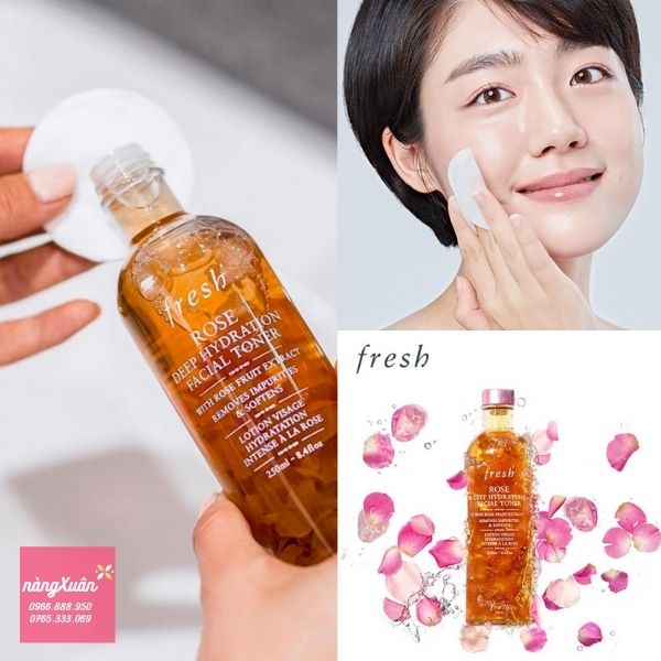 Fresh Toner dưỡng ẩm tối đa, chăm sóc da hoàn hảo