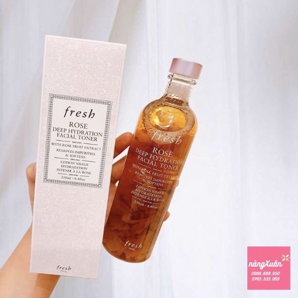 Toner Fresh Rose chính hãng có tại Nàng Xuân Authentic được xách tay Air với chất lượng chuẩn