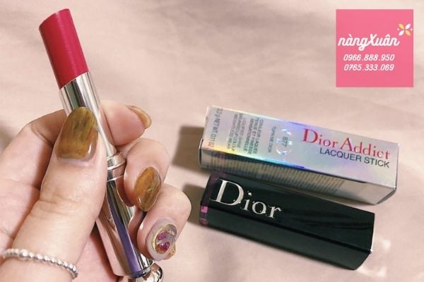 Review son bóng Dior Addict Lacquer Stick Lipstick có tốt không Giá bao  nhiêu