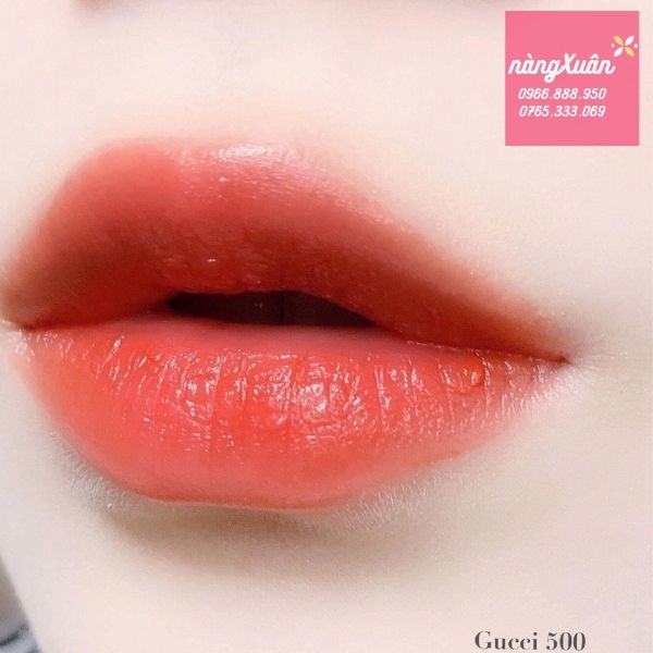 Son Gucci Voile màu đỏ cam