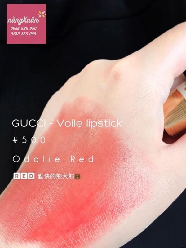 Chất son sheer mịn mượt