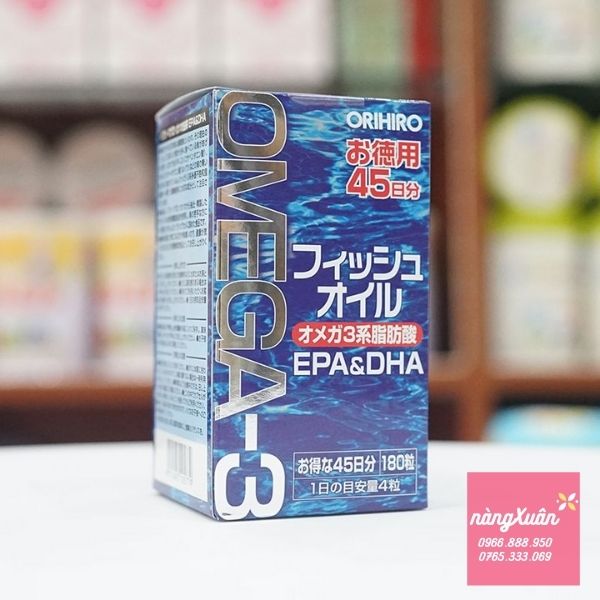Viên uống ORIHIRO Omega-3 DHA EPA