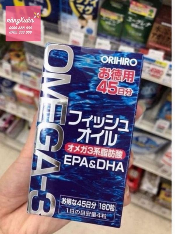 ORIHIRO Omega-3 DHA EPA