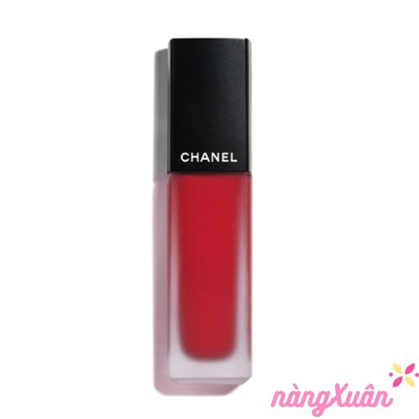 Son kem CHANEL 818 True Red Rouge Allure Ink Fusion ❥ Màu Đỏ Tươi