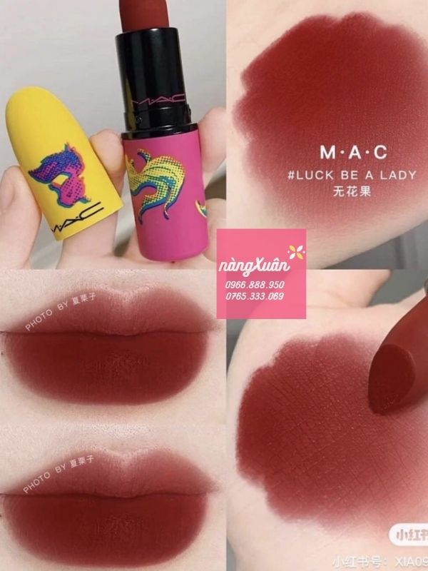 Son MAC Luck Be Lady Swatch