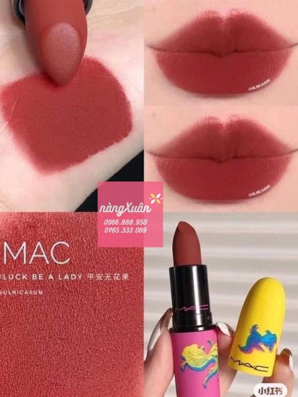 Swatch son MAC Luck Be A Lady