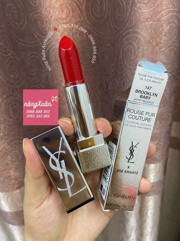 Son YSL 147 vỏ bạc