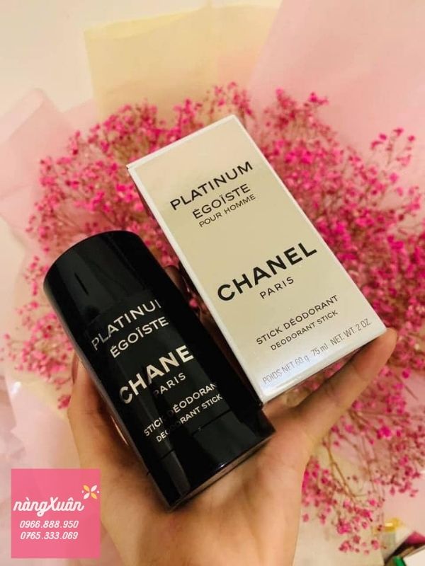 Lăn khử mùi Chanel Platinum Egoiste Deodorant chính hãng
