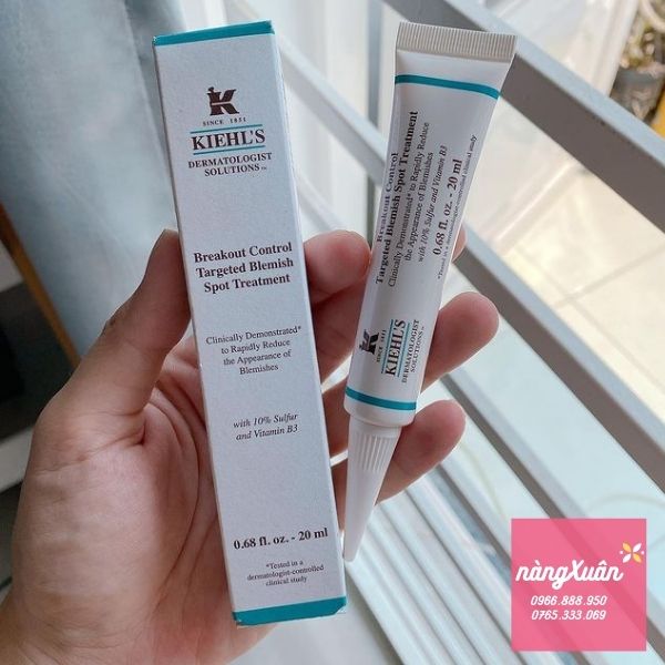 Review Kem trị mụn Kiehls