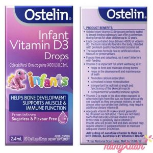 Vitamin D3 Drops Ostelin