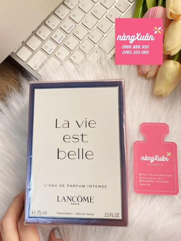 Dòng L'eau De Parfum Intense được giới thiệu như là phiên bản "nâng cấp" của dòng La Vie Est Belle