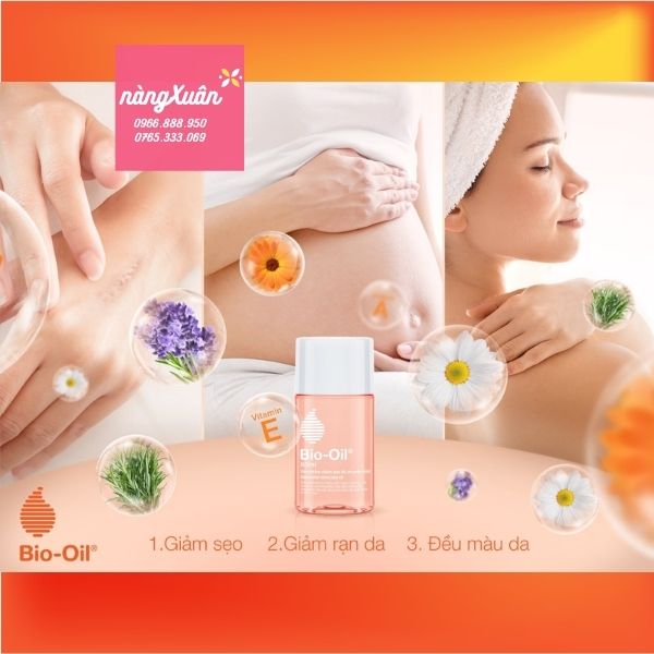 Dầu giảm rạn da Bio-Oil Skincare Oil 60ml